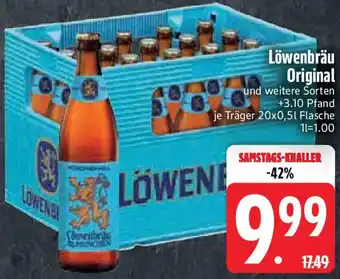Edeka Löwenbräu Original Angebot