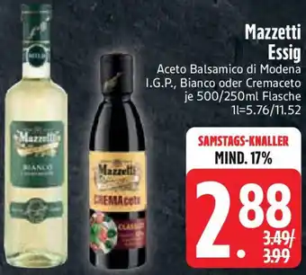 Edeka Mazzetti Essig Angebot