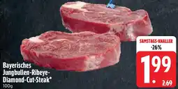 Edeka Bayerisches Jungbullen-Ribeye Diamond-Cut-Steak Angebot