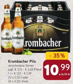 Dornseifer Krombacher Pils Angebot