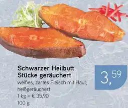 Dornseifer Schwarzer Heilbutt Stücke geräuchert Angebot