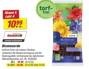 toom Baumarkt toom Blumenerde Angebot