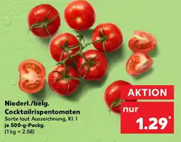 Kaufland Niederl./belg. Cocktailrispentomaten Angebot