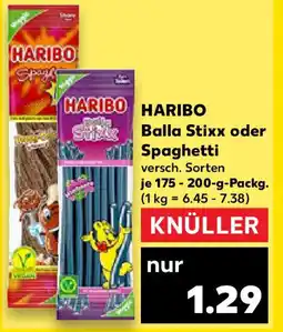 Kaufland HARIBO Balla Stixx oder Spaghetti Angebot