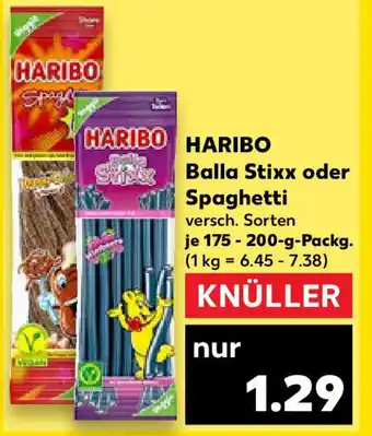 Kaufland HARIBO Balla Stixx oder Spaghetti Angebot