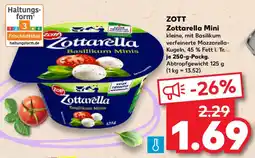Kaufland ZOTT Zottarella Mini Angebot