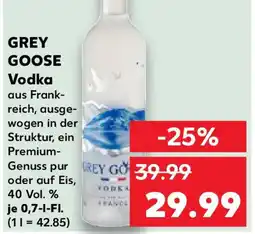 Kaufland GREY GOOSE Vodka Angebot