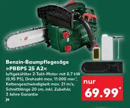 Kaufland PARKSIDE Benzin-Baumpflegesäge PBBPS 25 A2 Angebot
