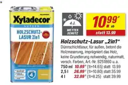 toom Baumarkt Xyladecor Holzschutz-Lasur ,,2in1" Angebot