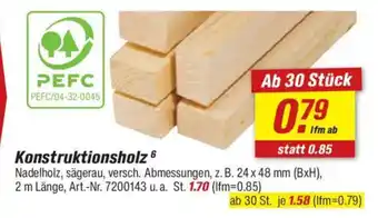 toom Baumarkt Konstruktionsholz Angebot