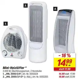 toom Baumarkt Mini-Heizlüfter Angebot