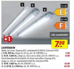 toom Baumarkt b1 Lichtleiste Angebot