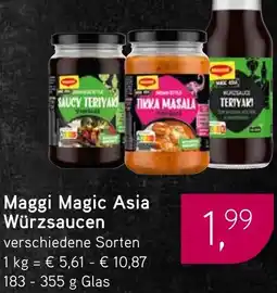 Dornseifer Maggi Magic Asia Würzsaucen Angebot