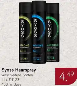 Dornseifer Syoss Haarspray Angebot