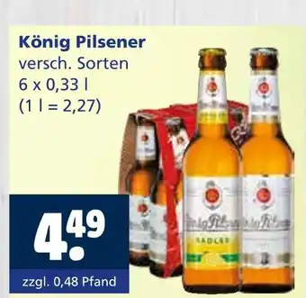 Getränkewelt König pilsener versch. sorten Angebot