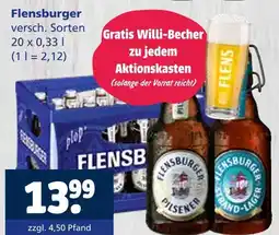 Getränkewelt Flensburger verschiedene sorten Angebot