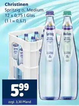 Getränkewelt Christinen spritzig Angebot