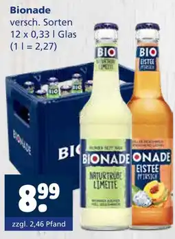Getränkewelt Bionade versch. sorten Angebot