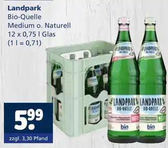 Getränkewelt Landpark bio-quelle medium o. naturell Angebot