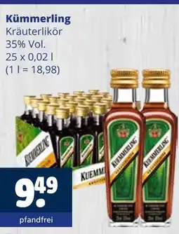 Getränkewelt Kümmerling kräuterlikör Angebot