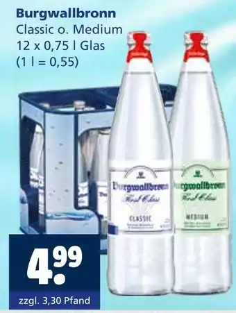 Getränkewelt Burgwallbronn classic Angebot