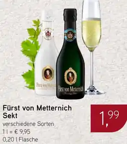 Dornseifer Fürst von Metternich Sekt Angebot