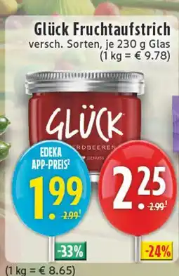 Edeka Glück fruchtaufstrich Angebot