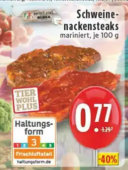 Edeka Edeka schweinenackensteaks Angebot