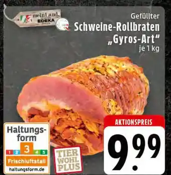 Edeka Meinland gefüllter schweine-rollbraten gyros-art Angebot