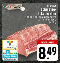Edeka Meinland edeka frischer schweinerückenbraten Angebot