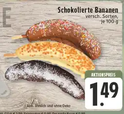 Edeka Schokolierte bananen Angebot