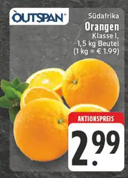 Edeka Outspan orangen Angebot
