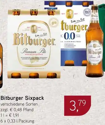 Dornseifer Bitburger Sixpack Angebot