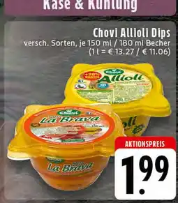 Edeka Chovi allioli dips Angebot