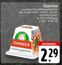 Edeka Chavroux milder ziegenkäse Angebot