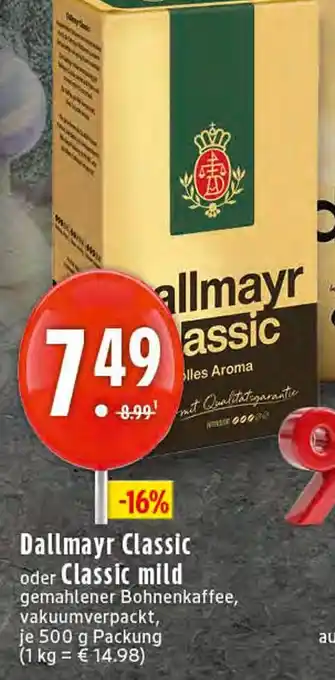 Edeka Dallmayr classic Angebot