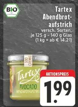 Edeka Tartex abendbrotaufstrich Angebot