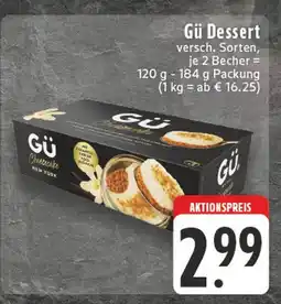 Edeka Gü dessert Angebot