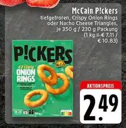 Edeka Mccain p!ckers crispy onion rings Angebot