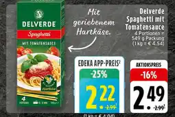 Edeka Delverde spaghetti mit tomatensauce Angebot