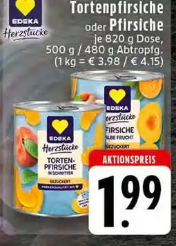 Edeka Edeka herzstücke tortenpfirsiche in schnitten Angebot