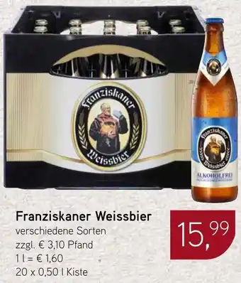 Dornseifer Franziskaner Weissbier Angebot