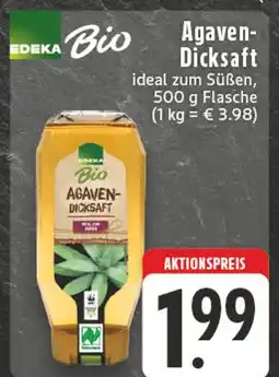 Edeka Edeka bio agaven-dicksaft Angebot