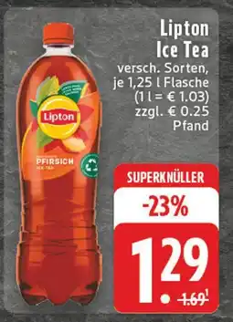 Edeka Lipton ice tea pfirsich Angebot