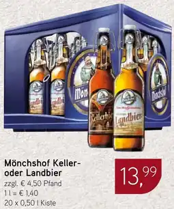 Dornseifer Mönchshof Keller- oder Landbier Angebot