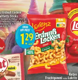 Edeka Lorenz erdnuß locken classic Angebot
