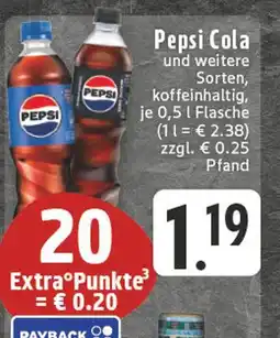 Edeka Pepsi cola Angebot