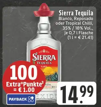Edeka Sierra tequila blanco Angebot