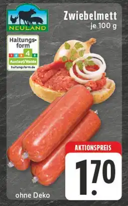 Edeka Neuland zwiebelmett Angebot