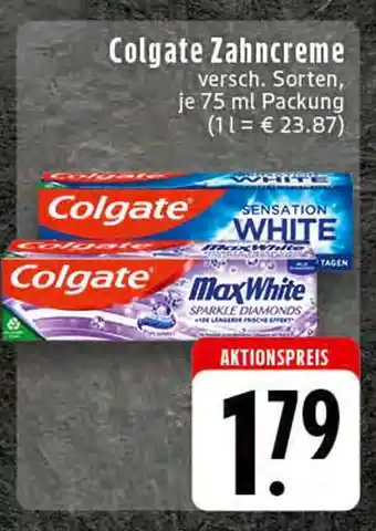 Edeka Colgate zahncreme sensation white Angebot